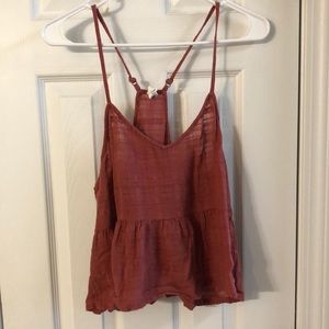 Burnt orange tank top
